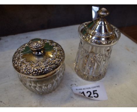  Sale Item:    PRESERVE & PERFUME POTS   Vat Status:   No Vat   Buyers Premium:  This lot is subject to a Buyers Premium of 1