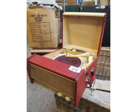  Sale Item:    COSSOR RECORD PLAYER   Vat Status:   No Vat   Buyers Premium:  This lot is subject to a Buyers Premium of 15% 