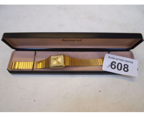  Sale Item:    ACCURIST WATCH   Vat Status:   No Vat   Buyers Premium:  This lot is subject to a Buyers Premium of 15% + Vat 