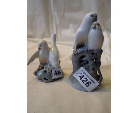  Sale Item:    2 COPENHAGEN BIRD ORNAMENTS (AF)   Vat Status:   No Vat   Buyers Premium:  This lot is subject to a Buyers Pre