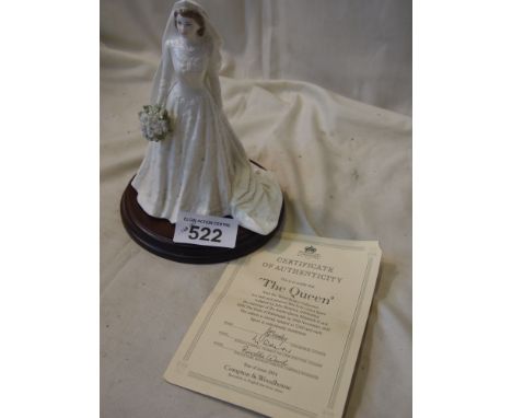  Sale Item:    COALPORT FIGURE QUEEN ELIZABETH II  Vat Status:   No Vat   Buyers Premium:  This lot is subject to a Buyers Pr
