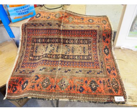  Sale Item:    HAND KNOT CARPET SQUARE   Vat Status:   No Vat   Buyers Premium:  This lot is subject to a Buyers Premium of 1