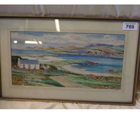  Sale Item:    W C PAINTING MULROY BAY DONEGAL BY R MUNN  Vat Status:   No Vat   Buyers Premium:  This lot is subject to a Bu