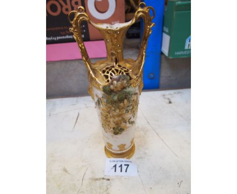  Sale Item:    AUSTRIAN VASE   Vat Status:   No Vat   Buyers Premium:  This lot is subject to a Buyers Premium of 15% + Vat @