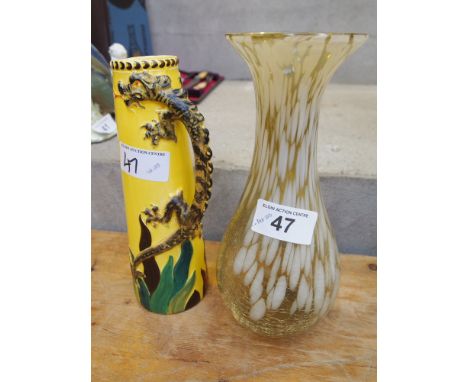  Sale Item:    BISHOP JUG & GLASS VASE   Vat Status:   No Vat   Buyers Premium:  This lot is subject to a Buyers Premium of 1