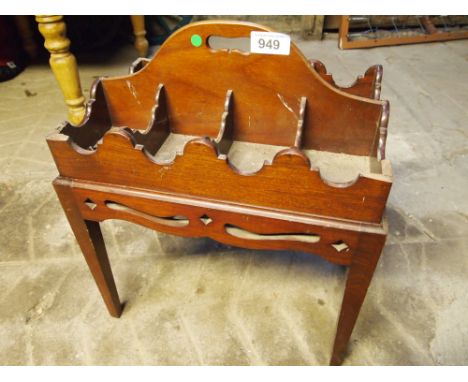  Sale Item:    MAHOGANY STAND (AF)   Vat Status:   No Vat   Buyers Premium:  This lot is subject to a Buyers Premium of 15% +