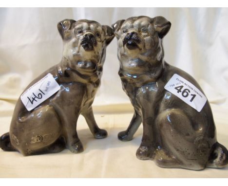  Sale Item:    PAIR PUG DOGS   Vat Status:   No Vat   Buyers Premium:  This lot is subject to a Buyers Premium of 15% + Vat @