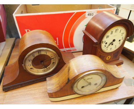  Sale Item:    BOX 3 CLOCKS (AF)   Vat Status:   No Vat   Buyers Premium:  This lot is subject to a Buyers Premium of 15% + V