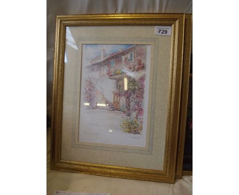  Sale Item:    2 MEDITERRANEAN NERI PORTRAIT PRINTS  Vat Status:   No Vat   Buyers Premium:  This lot is subject to a Buyers 