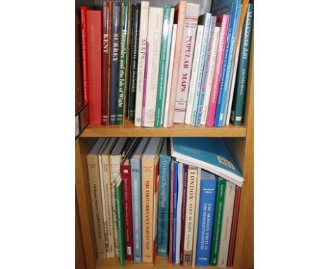 Maps.- A small quantity of c.40 volumes on maps, map making and map history, including ordnance survey. (2 shelves)