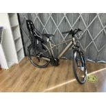 Moustache Samedi 28.3 2021 L (53), Matt Titanium, Bosch, PowerTube 500Wh With baby seat fitted