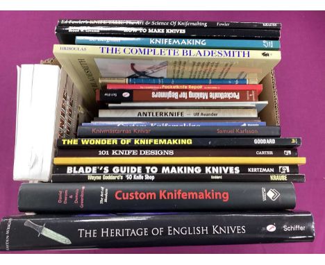A Collection of Books and Magazines Relating to the Making and Collecting of Knives and Cutlery, to include: The London Knife