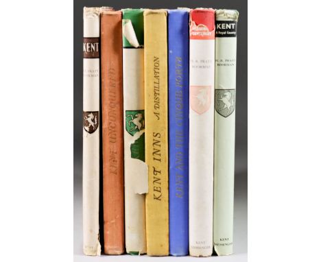 H. R. Pratt Boorman - "Kent - Our Glorious Heritage", published by the Kent Messenger 1950, and six other books of Kent inter