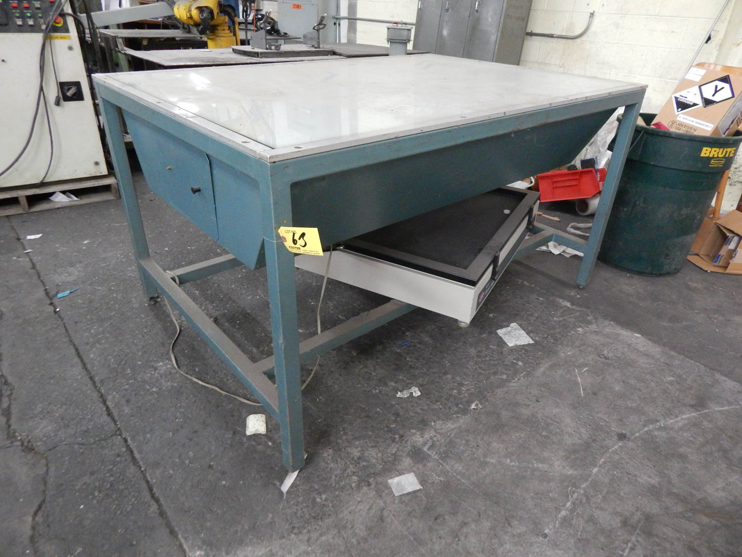 [2] 42'' X 62'' INSPECTION LIGHT TABLES, 22'' X 36'' INSPECTION LIGHT TABLE