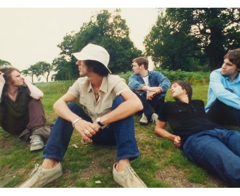 •MICHAEL SPENCER-JONES.  ARR.  THE VERVE, 'URBAN HYMNS' ALBUM COVER, 1997.  SIGNED LIMITED EDITION EMBOSSED COLOUR PHOTOGRAPH