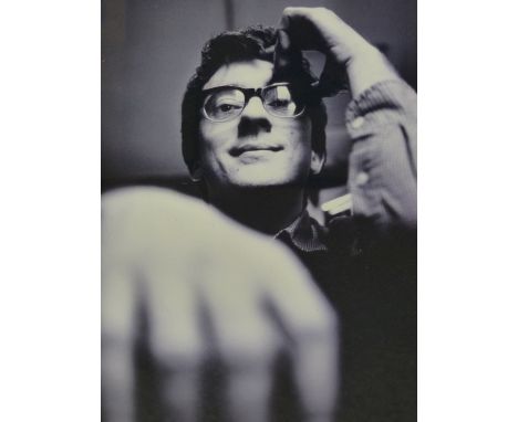•JAMIE BEEDEN.  ARR.  GRAHAM COXON (BLUR).  SIGNED LIMITED EDITION BLACK AND WHITE PHOTOGRAPHIC PRINT, 2/50.  42 x 53cms.