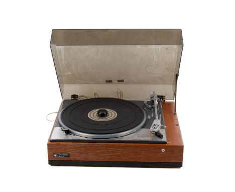 Vintage Goldring Lenco GL 75 turntable. H16cm x W44cm x D35cm