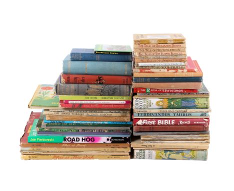 A collection of assorted vintage children's books. Including four M. Sasek - 'This is ...', Beatrix Potter and A.A. Milne, et