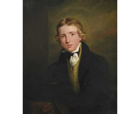 British School (19th Century) Portrait of Lieutenant Leigh William GillespieOil on canvas, 76cm by 63cmThe sitter was 2nd Bat