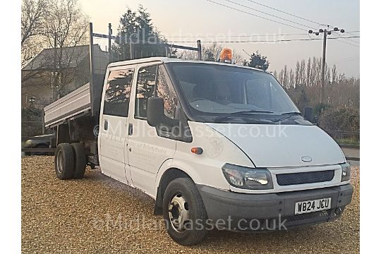 ford transit tippers for sale no vat