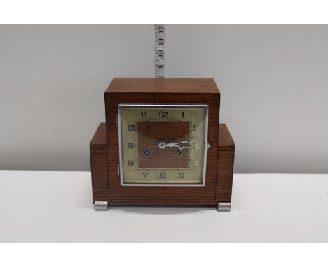 A Foreign made Art Deco period mantle clock a/f 