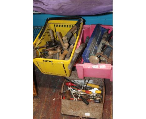 Three boxes of vintage tools postage unavailable 