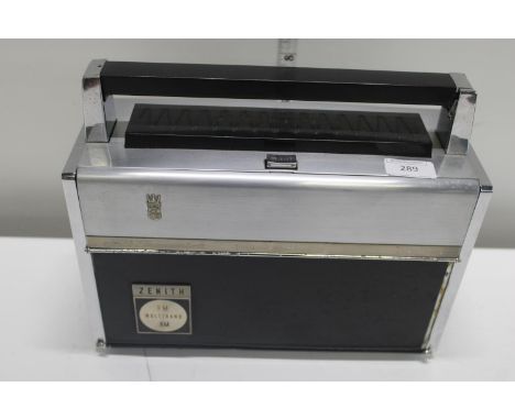 A vintage Zenith radio 