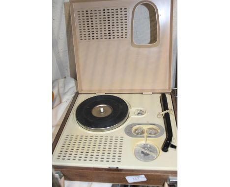 A Ultra portable record player 