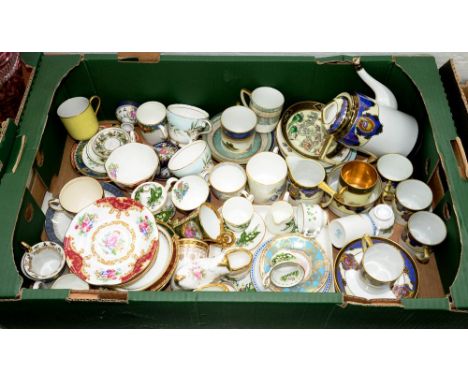MISCELLANEOUS SMALL ORNAMENTAL CERAMICS, TO INCLUDE A NORITAKE COFFEE SET 