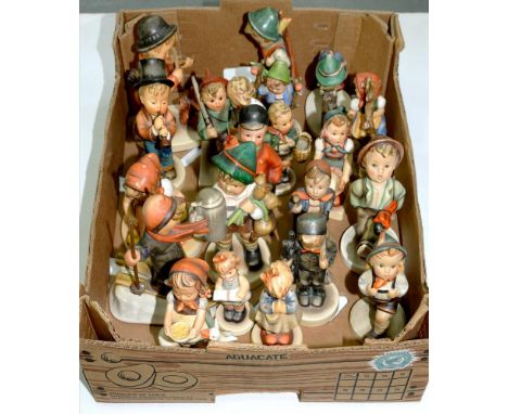 A COLLECTION OF GOEBEL FIGURES OF CHILDREN, DESIGNED BY M. J. HUMMEL