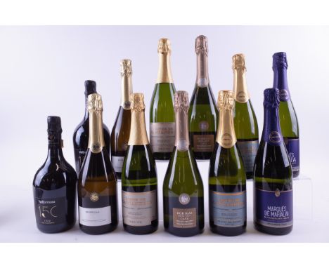 TWELVE BOTTLES SPANISH AND PORTUGUESE SPARKLING WINEValformosa 2 x 150 Gran Reserva Brut 2016; Fermi Bohigas 2 x Reserva Brut