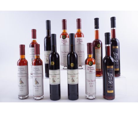 TWELVE BOTTLES DESSERT WINEFattoria La Vialla 3 x Occhio di Pernice Vin Santo 2015 (37.5cl), 3 x Occhio di Pernice Reserva (3