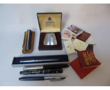 A qty of interesting items including 4 vintage hand mirrors