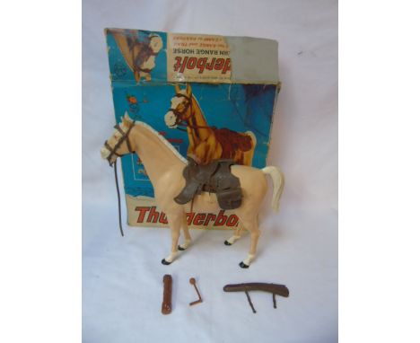 Vintage boxed ''thunderbolt'' horse toy