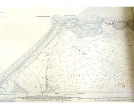 [MAPS]. SOMERSET Approximately eighty-two Ordnance Survey 1/2500 scale single-sheet maps, various editions, most circa 1903-3