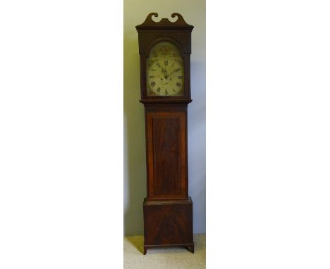 A George III mahogany eight-day longcase clock