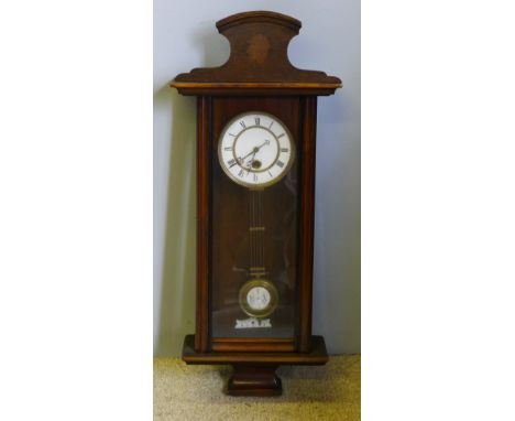 A 19th century Vienna wall clock