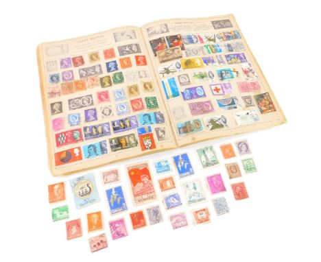 Philately. QEII world stamps, to include Canada, Malaysia, Greece, Great Britain, and others, enclosed in one album. 