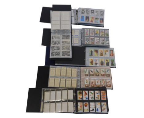 A collection of tea and cigarette cards, to include Senior Service Cigarette Cards, Wills's Classic Cars, Players' Cigarettes