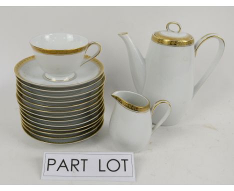 Noritake dinner service Ashleigh including dinner, tea and coffee wares mainly 10 place setting .   