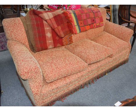 A Good Quality Country Cottage Three Seater Sofa, 190cm