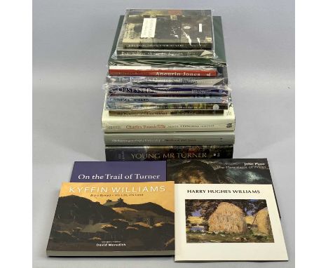 COLLECTION OF ART RELATED BOOKS, including Gwilym Prichard, Sir Kyffin Williams RA, Evan Walters, John Piper, Charles Tunnicl
