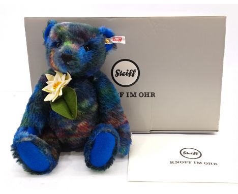 Steiff Designer's Choice Claude, White Tag 006708, LE 130 of 500, Mohair, Swing Tag, Certificate, Within Good Box, Excellent;