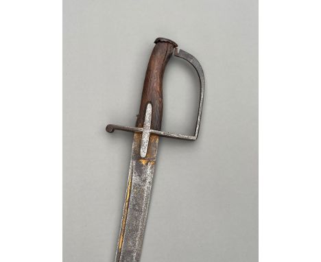 Rare British 1788 pattern sword to the 16th Queens light dragoons back edge of sword marked Runkel .blade length 36ins