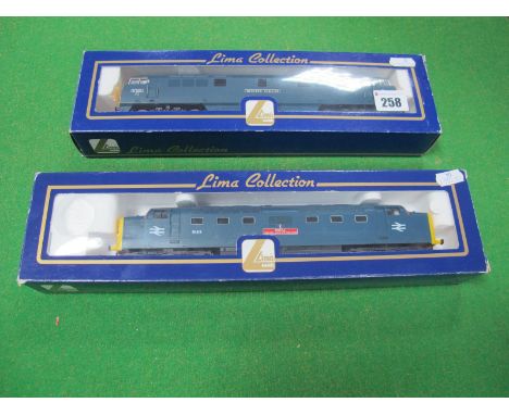 Two Boxed Lima 'OO' Gauge Locomotives, #L205230 Class 55 Co-Co Deltic Locomotive R/No. 55019, 'Royal Highland Fusilier', limi