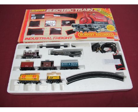 A Hornby "OO" Gauge #R583 Industrial Freight Trains Set, including 0-4-0 Industrial Locomotive R/No. 205 'Stewarts and Lloyds
