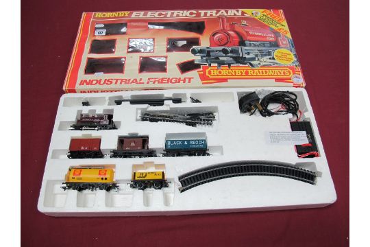 hornby industrial freight electric train set