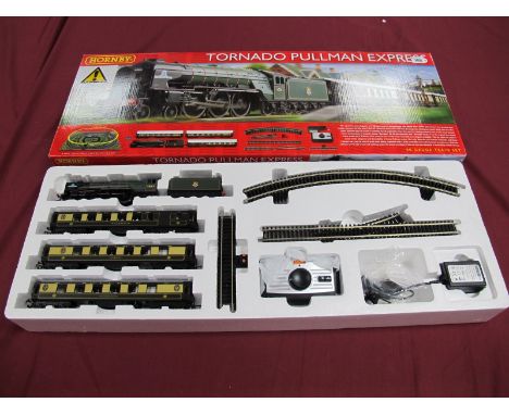 A Boxed Hornby 'OO' #R1169 Tornado Pullman Express Train Set, comprising Class A1 4-6-2 Locomotive and Tender, R/No. 60163, '