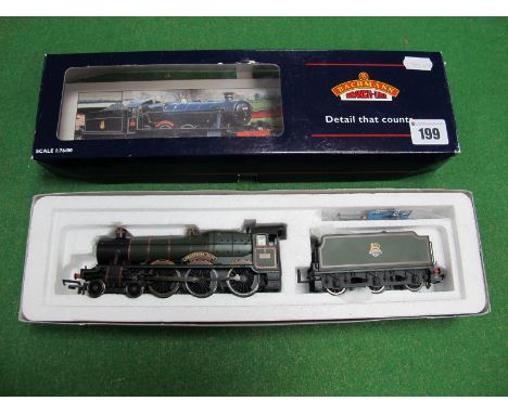 A Boxed Bachmann Branch-Line 'OO Gauge' #31-778 Modified Hall Class 4-6-0 Locomotive R/No. 6969 'Wraysbury Hall', six wheeled