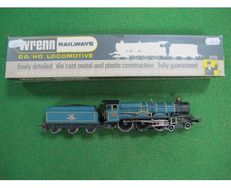 A Wrenn 'OO' No. W2223 4-6-0 Blue Castle Class-'Windsor Castle', R/No. 4082, overall very good, boxed. 